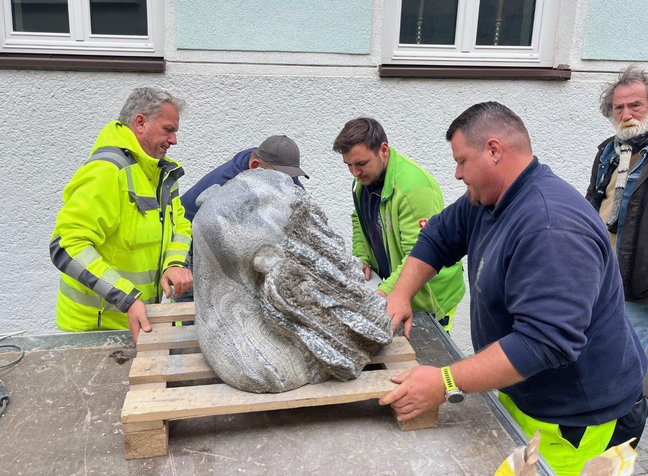 Enthüllung Skulptur Symphonie in Melk 2024